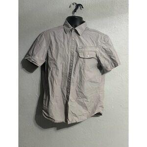 A|X ARMANI EXCHANGE Men's Regular Cotton Long Sleeve Button Down Shirt Size L